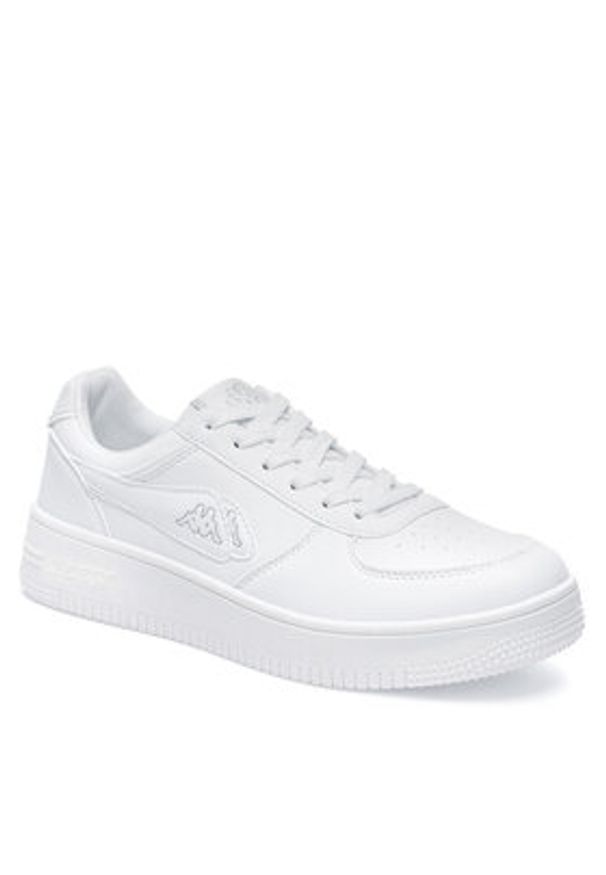 Kappa Sneakersy VSKA004 Biały. Kolor: biały. Materiał: skóra