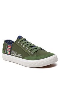 Aeronautica Militare Sneakersy 241SC280CT3336 Zielony. Kolor: zielony. Materiał: skóra #2