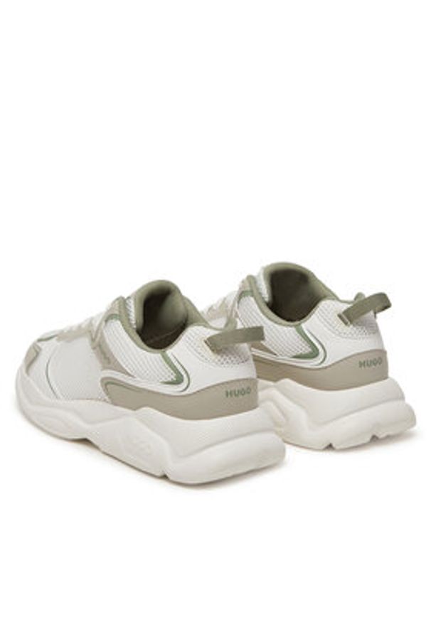 Hugo - HUGO Sneakersy Leon Runn Mepu 50541578 Biały. Kolor: biały. Materiał: materiał