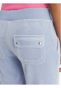 Juicy Couture Spodnie dresowe Layla JCSEBJ001 Błękitny Flared Leg. Kolor: niebieski. Materiał: syntetyk #3