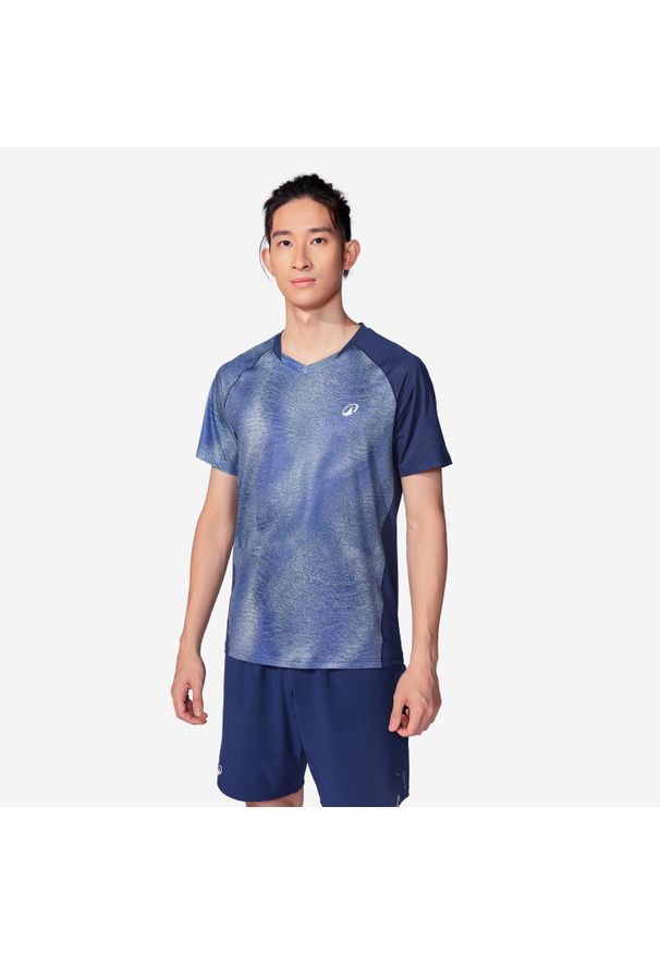 PERFLY - Koszulka do badmintona męska Lite 560. Materiał: poliester, elastan, materiał