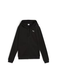 Puma - Damska bluza z kapturem TAD ESSENTIALS PUMA Black. Typ kołnierza: kaptur. Kolor: czarny. Sport: bieganie, fitness