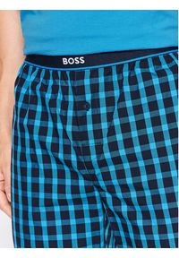 BOSS - Boss Piżama Urban 50465583 Niebieski Regular Fit. Kolor: niebieski. Materiał: bawełna #4