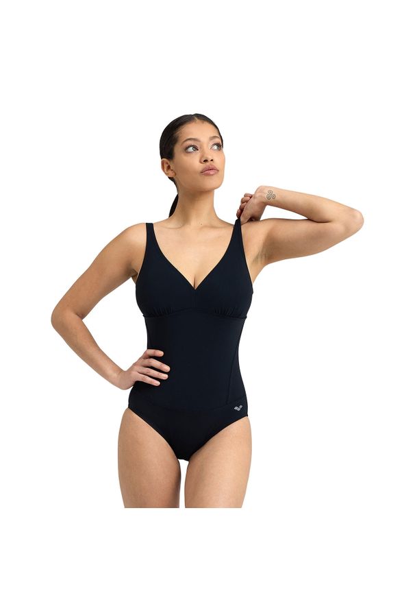 Strój Kąpielowy Arena W Bodylift Swimsuit Maura. Kolor: czarny