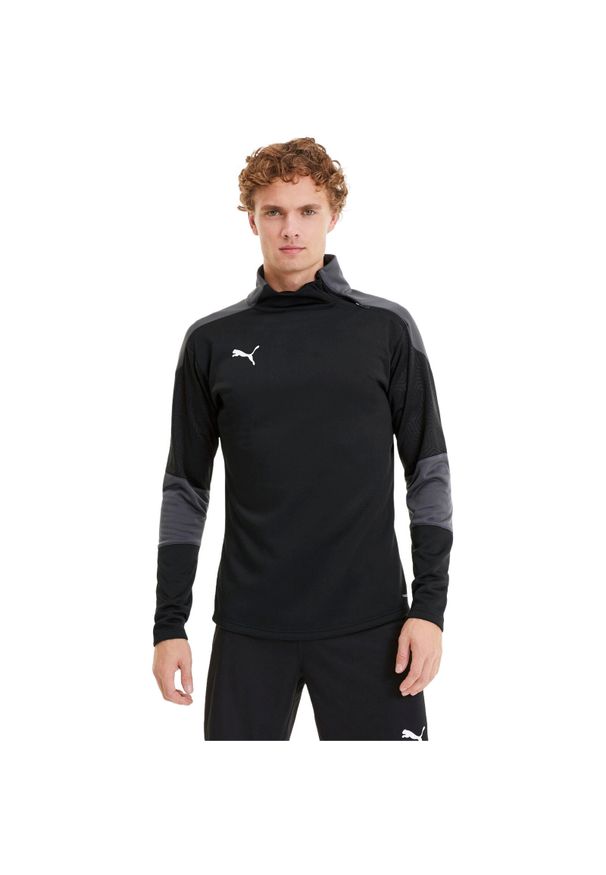 Bluza męskie Puma Teamfinal 21 Training Fleece. Kolor: czarny. Materiał: poliester, materiał