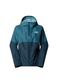 Kurtka damska The North Face Diablo Dynamic 0A8DZ6DI61 - niebieska. Kolor: niebieski. Materiał: softshell, poliester. Styl: klasyczny. Sport: turystyka piesza, wspinaczka #1