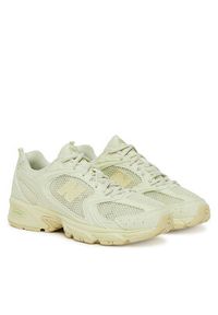 New Balance Sneakersy U530TBB Żółty. Kolor: żółty. Materiał: skóra #4