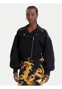 Versace Jeans Couture Kurtka przejściowa 80HAS410 N0432 Czarny Loose Fit. Kolor: czarny. Materiał: wiskoza #1