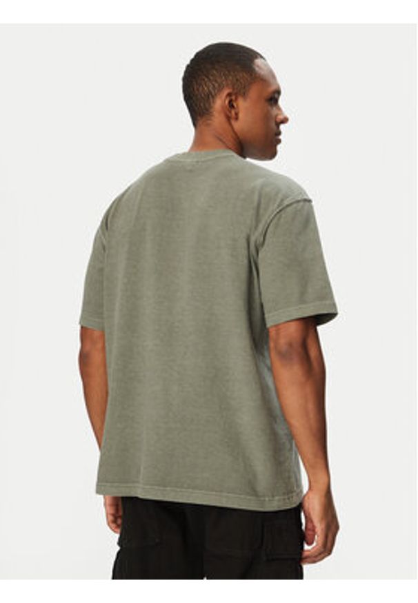 G-Star RAW - G-Star Raw T-Shirt Base D28588-E517 Zielony Regular Fit. Kolor: zielony. Materiał: bawełna