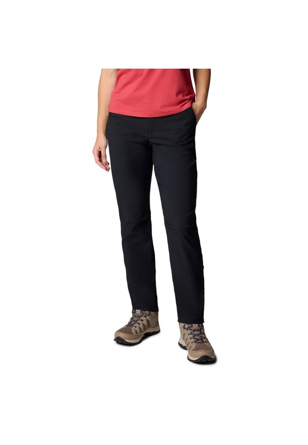 columbia - Spodnie Columbia Leslie Falls Ii. Kolor: czarny. Sezon: lato. Sport: turystyka piesza