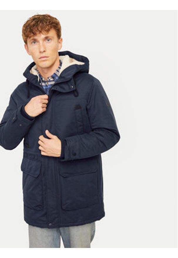 Jack & Jones - Jack&Jones Kurtka zimowa Polar 12256995 Niebieski Regular Fit. Kolor: niebieski. Materiał: syntetyk. Sezon: zima