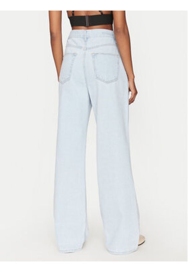2NDDAY Jeansy Flossan 2252763967 Niebieski Wide Leg. Kolor: niebieski