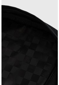 Vans Plecak męski kolor czarny duży z aplikacją VN0A5KHPY281-blck.wht. Kolor: czarny. Wzór: aplikacja #4