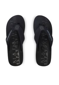 Napapijri Japonki NP0A4FTT Czarny. Kolor: czarny. Materiał: materiał #1