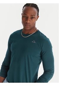 Robe di Kappa Longsleeve 631189W Zielony Slim Fit. Kolor: zielony. Materiał: bawełna. Długość rękawa: długi rękaw #5