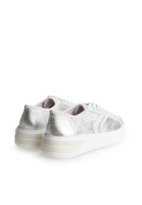 Geox Sneakersy "Ottaya" | D92BYE000CF | Ottaya | Kobieta | Srebrny. Nosek buta: okrągły. Kolor: srebrny. Materiał: skóra #4