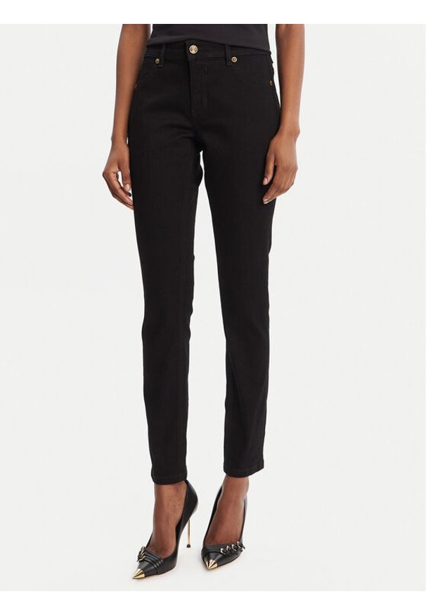Versace Jeans Couture Jeansy 79HAB5J1 CDW00 Czarny Tapered Fit. Kolor: czarny