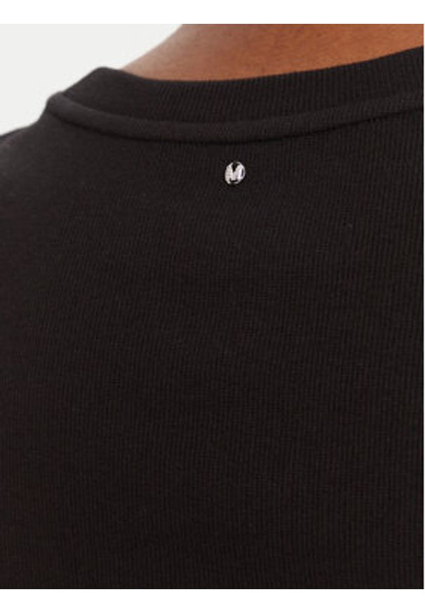 Miss Sixty T-Shirt 6L1SJ4300000 Czarny Slim Fit. Kolor: czarny. Materiał: bawełna