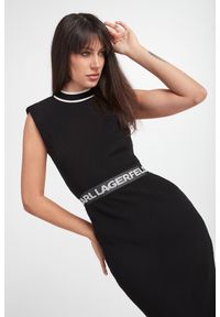 Karl Lagerfeld - Sukienka midi KARL LAGERFELD. Długość: midi #4