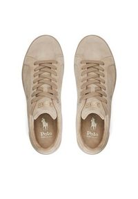 Polo Ralph Lauren Sneakersy Hrt Ct Ii 809877601001 Beżowy. Kolor: beżowy. Materiał: skóra, zamsz #2