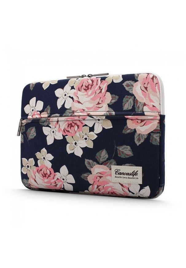 Etui na laptopa CANVASLIFE w kwiaty