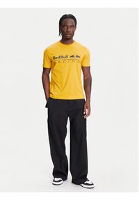 Pepe Jeans T-Shirt Red Bull Racing Logo RM500016 Żółty Regular Fit. Kolor: żółty. Materiał: bawełna