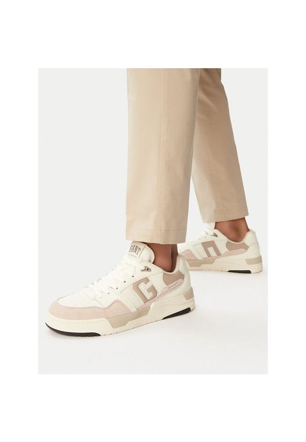 GANT - Sneakersy Gant. Kolor: kremowy