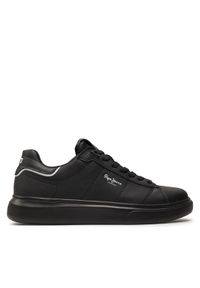 Pepe Jeans Sneakersy PMS30981 Czarny. Kolor: czarny. Materiał: skóra #1