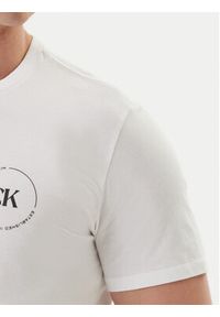 Calvin Klein Jeans T-Shirt LV04RF801G Biały Regular Fit. Kolor: biały. Materiał: bawełna #5