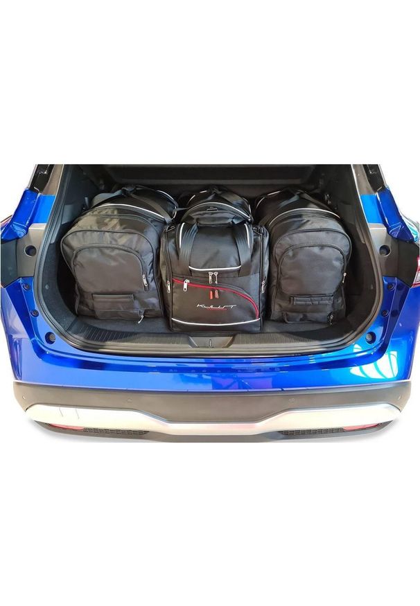 KJUST - Torby Do Bagażnika Nissan Qashqai Mhev 2021+ 4Szt Kjust. Kolor: czarny. Styl: sportowy