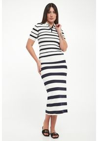 Sweter damski z kołnierzem polo Carioca MM. Typ kołnierza: polo #3