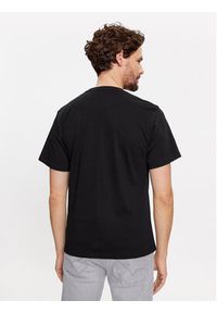 Pepe Jeans T-Shirt Clement PM509220 Czarny Regular Fit. Kolor: czarny. Materiał: bawełna