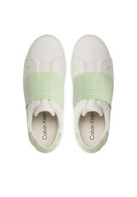 Calvin Klein Sneakersy Clean Cupsole Slip On-He HW0HW01416 Écru. Zapięcie: bez zapięcia. Materiał: skóra #3