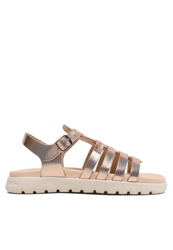 Sandały Geox. Kolor: złoty