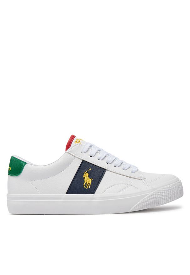 Sneakersy Polo Ralph Lauren. Kolor: biały