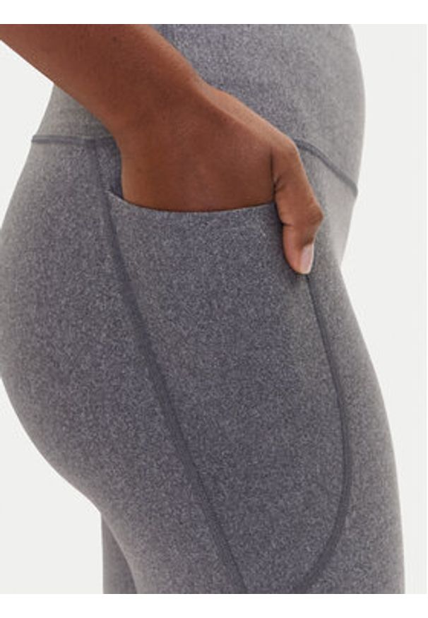 Under Armour Legginsy HeatGear® Armour 1365336 Szary Slim Fit. Kolor: szary. Materiał: syntetyk