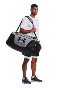 Torba treningowa uniseks Under Armour UA Undeniable 5.0 Duffle Lg - szara. Kolor: szary. Materiał: poliester, materiał