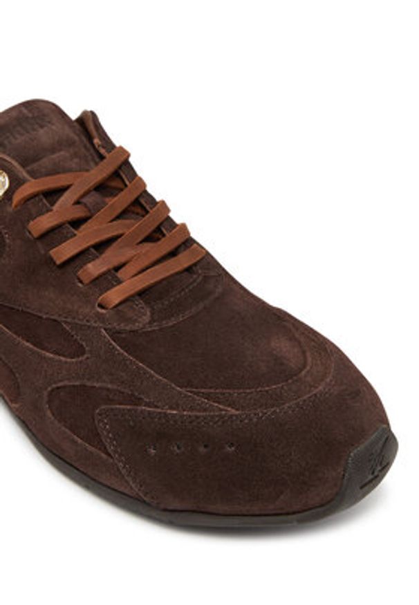 Bronx Sneakersy Myr-aa 66647-CV Brązowy. Kolor: brązowy. Materiał: skóra