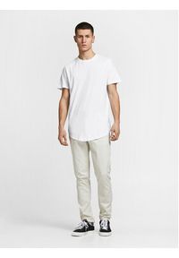 Jack & Jones - Jack&Jones Komplet 3 t-shirtów Noa 12191765 Biały Regular Fit. Kolor: biały. Materiał: bawełna #4