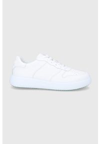 GANT - Gant Buty skórzane Palbro kolor biały. Nosek buta: okrągły. Zapięcie: sznurówki. Kolor: biały. Materiał: skóra