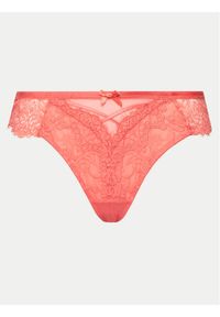 Hunkemöller Stringi Arabella 204672 Koralowy. Kolor: pomarańczowy. Materiał: syntetyk