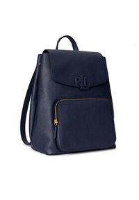 Lauren Ralph Lauren - LAUREN RALPH LAUREN Plecak 431969355005 Granatowy. Kolor: niebieski. Materiał: skóra #5