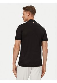BOSS Polo Serve 3 50559206 Czarny Slim Fit. Typ kołnierza: polo. Kolor: czarny. Materiał: syntetyk #5