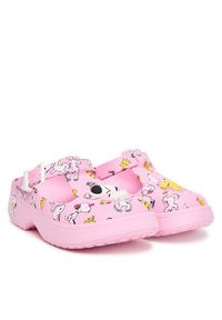 Crocs Klapki Peanuts Mary Jane Clog 211130 Różowy. Kolor: różowy #4