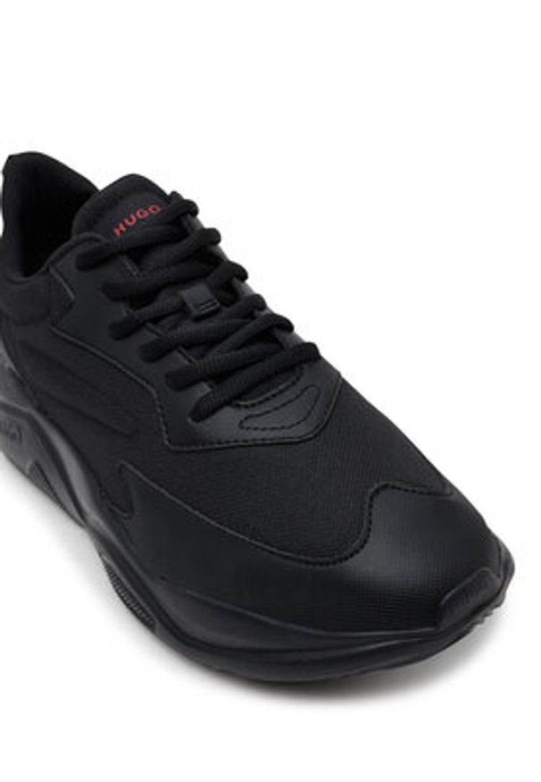 Hugo - HUGO Sneakersy Leon 50536960 Czarny. Kolor: czarny. Materiał: materiał