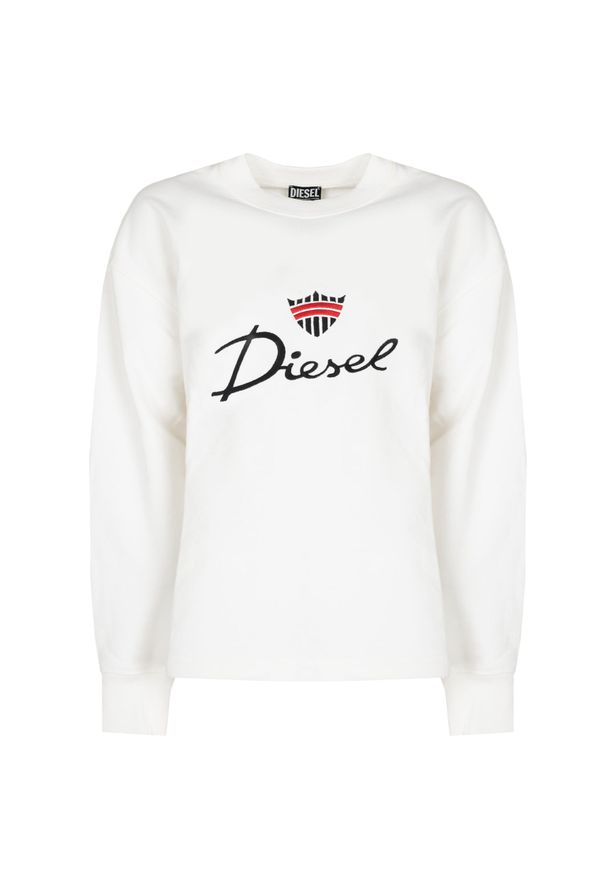 Diesel Bluza "S-Macsless" | A09029-0CJAD | Mężczyzna | Biały. Kolor: biały. Materiał: bawełna. Styl: sportowy, elegancki