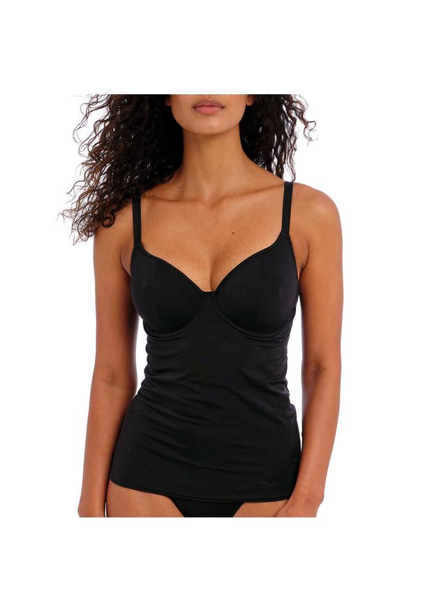 FREYA ACTIVE - Damski kostium kąpielowy 1-częściowy Freya Jewel cove. Kolor: czarny