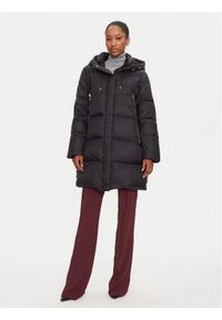 Fracomina Kurtka puchowa FR24WC3009O42301 Czarny Regular Fit. Kolor: czarny. Materiał: syntetyk. Sezon: zima #1