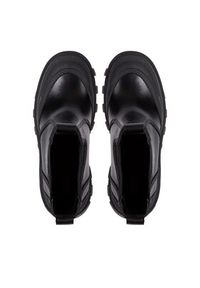 Tommy Jeans Sztyblety Tjw Chunky Chelsea Mix Material EN0EN02375 Czarny. Kolor: czarny. Materiał: skóra #7