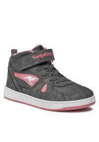 Trzewiki KangaRoos K-Cp Kalley II 18804 000 2082 Grey/Dusty Rose. Kolor: szary. Materiał: skóra